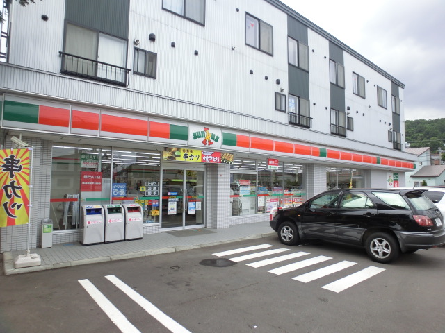 Convenience store. Thanks Sapporo Nishino Article 6 store up (convenience store) 626m