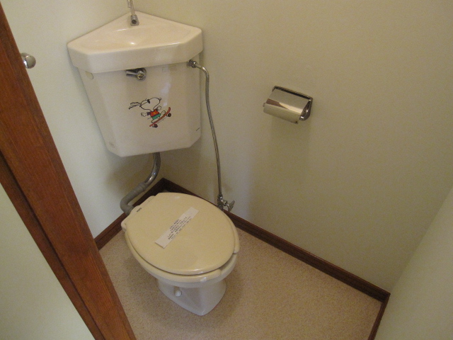 Toilet. Here is a toilet! 