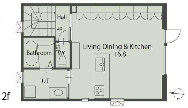 Floor plan. 31,800,000 yen, 4LDK, Land area 76.46 sq m , Building area 134.16 sq m