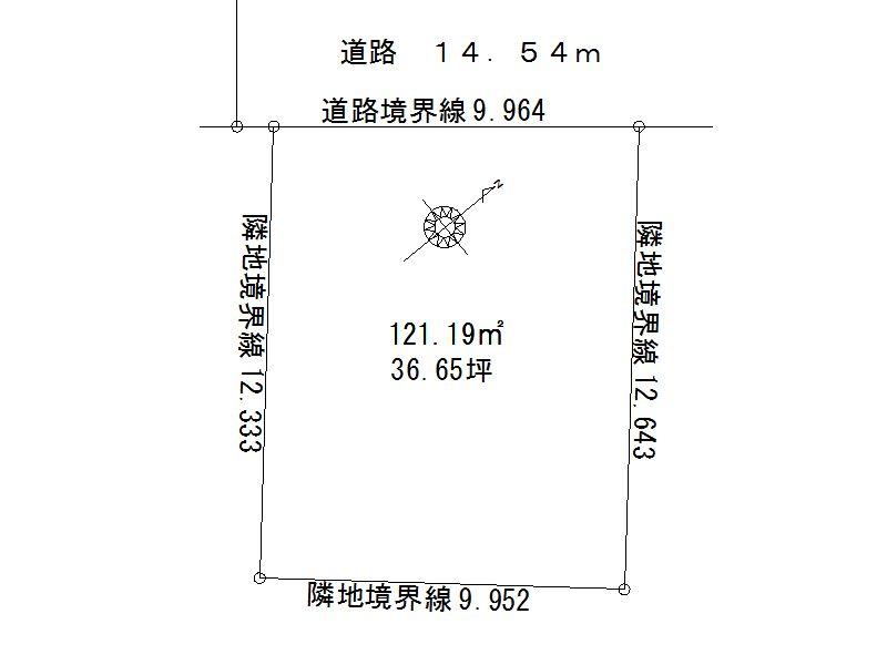 Compartment figure. Land price 10,450,000 yen, Land area 121.19 sq m compartment view / budget, We will propose a plan in accordance with the Good! Such as plans and financial planning, Please feel free to contact us!
