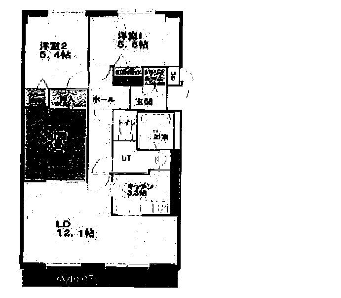 Floor plan. 3LK, Price 11.8 million yen, Occupied area 72.82 sq m , Balcony area 7.32 sq m