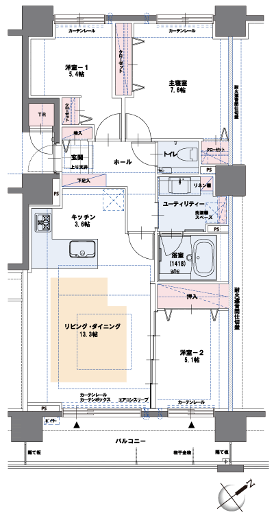 Floor: 3LDK, occupied area: 78.85 sq m, Price: 25,790,000 yen