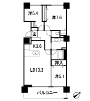Floor: 3LDK, occupied area: 78.85 sq m, Price: 25,790,000 yen