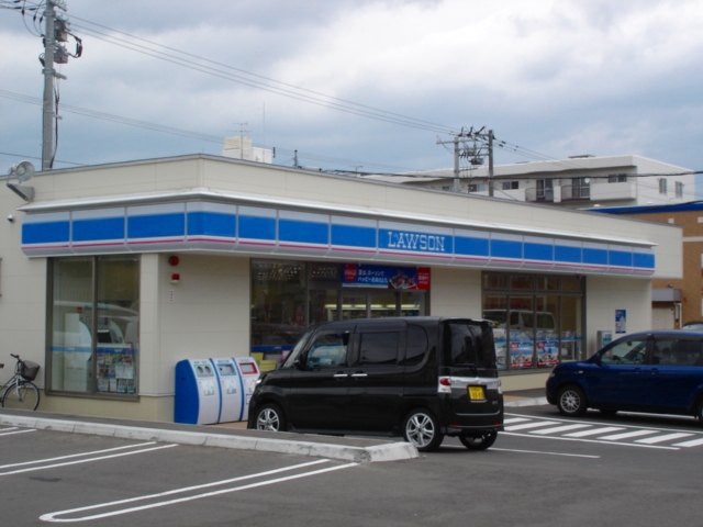 Convenience store. Lawson Sapporo Nijuyonken Article 3 store up (convenience store) 229m