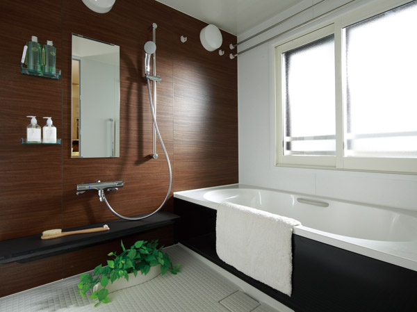 Bathing-wash room.  [Bathroom] In space with the design and cleanliness timeless simple. Advanced comfortable performance is also attractive.