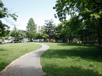 Surrounding environment. Kotoni Nakayoshi Park (5 minutes walk / About 340m)