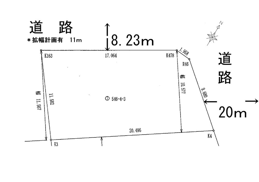Compartment figure. Land price 15.4 million yen, Land area 212.14 sq m