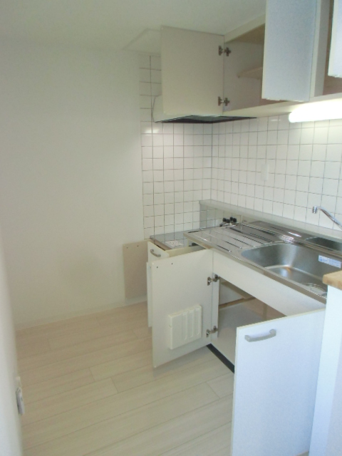 Kitchen. Independent kitchen ☆ Kitchen storage is also abundant ☆ 