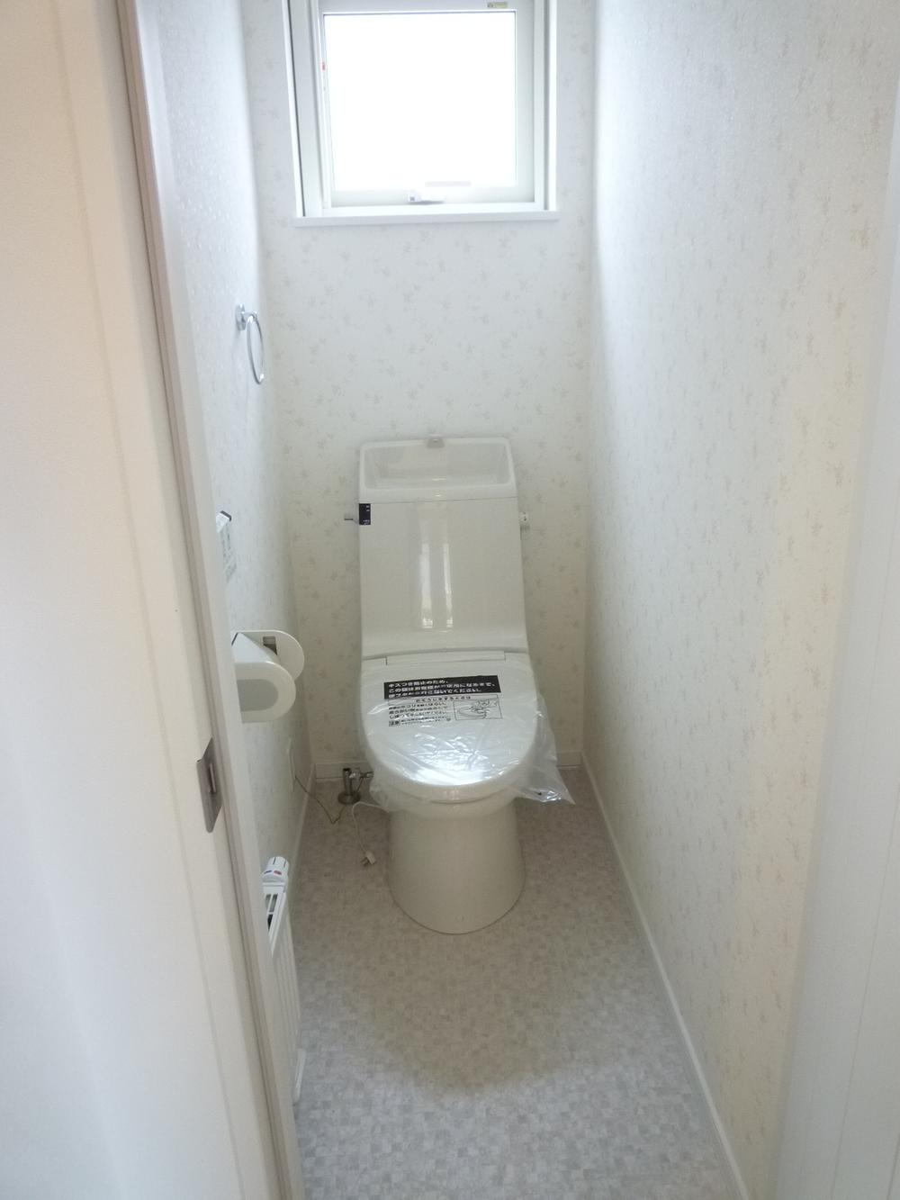 Toilet. Hot water cleaning function toilet