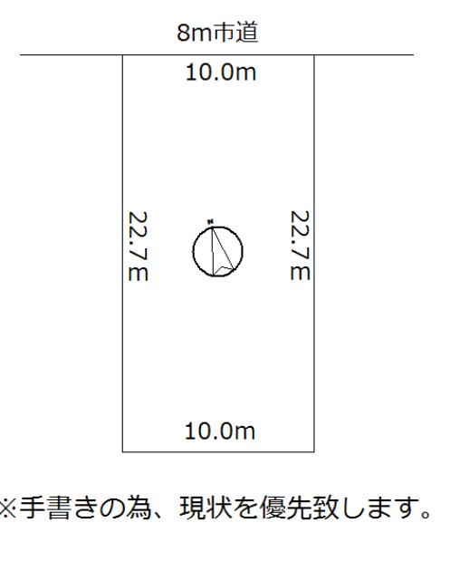 Compartment figure. Land price 14.1 million yen, Land area 227.43 sq m