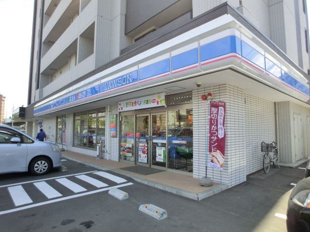 Convenience store. Lawson Sapporo Higashisapporo Article 2 store up (convenience store) 340m