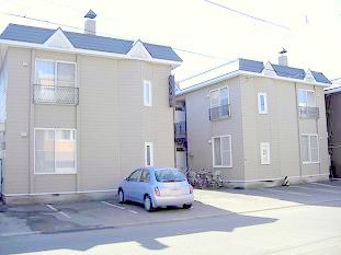 Building appearance. It is profitable in the parking Badai 5,000 yen