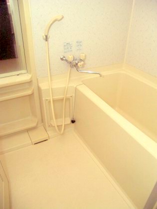 Bath. Guests can relax comfortably