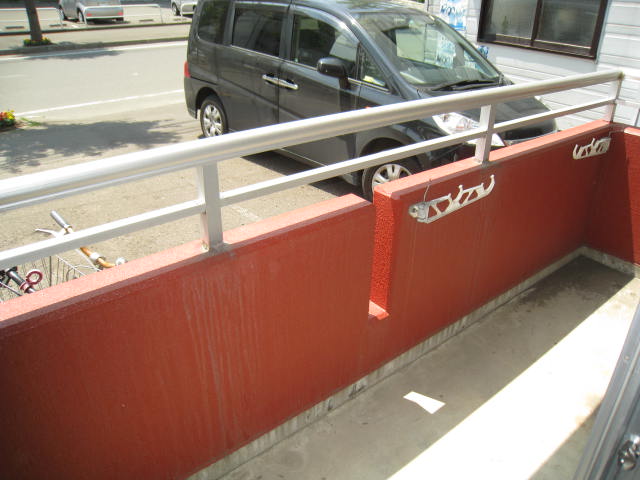 Balcony. South-facing balcony