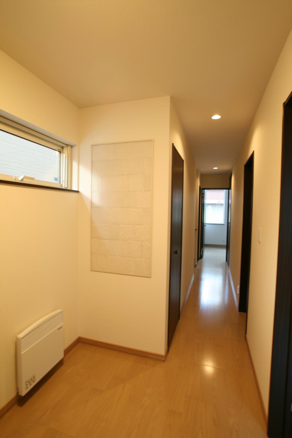 Other. Pick-up on Wall accent made of tiles at the entrance