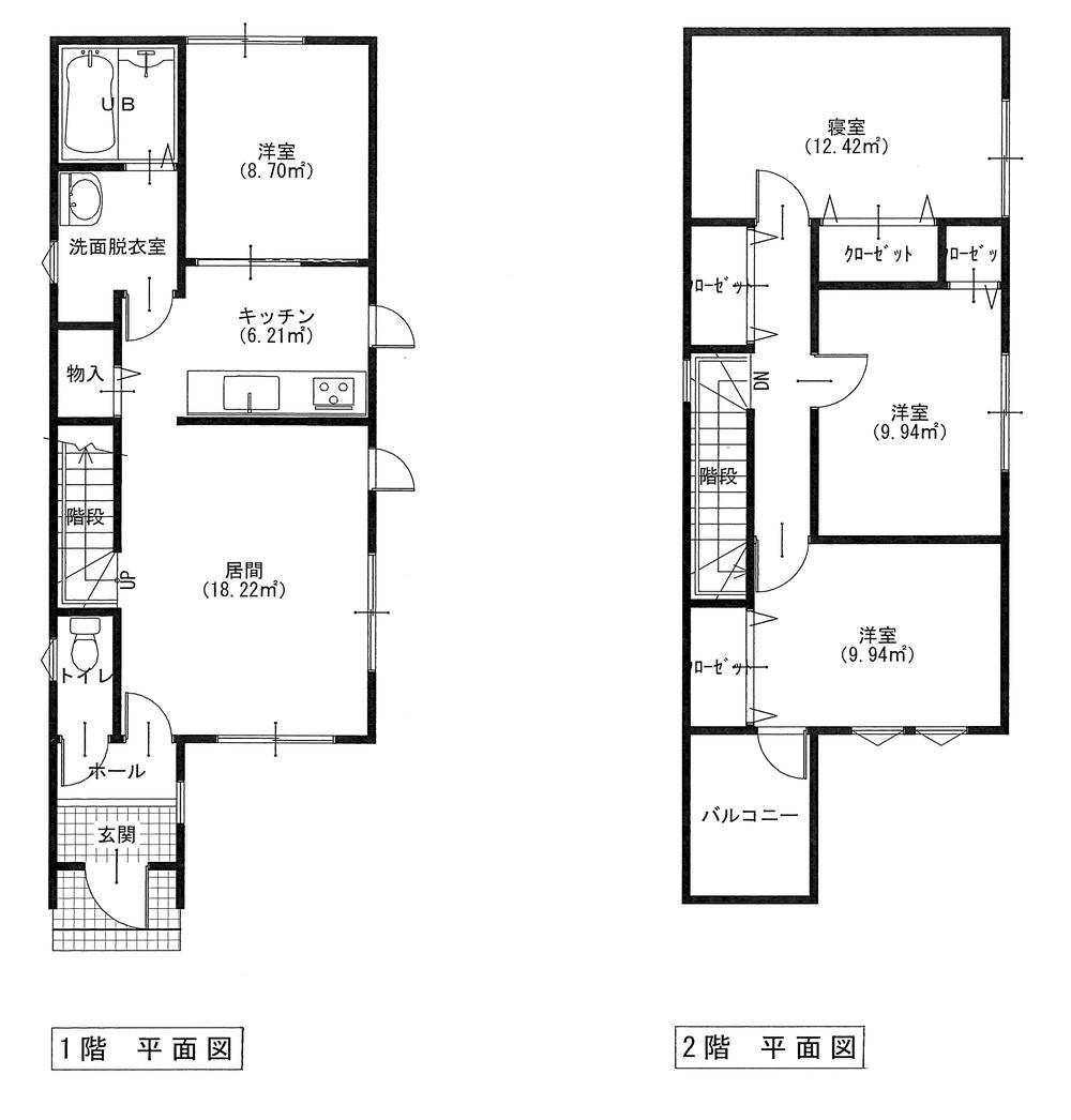 Floor plan. Price 23.5 million yen, 4LDK, Land area 122.31 sq m , Building area 94.41 sq m
