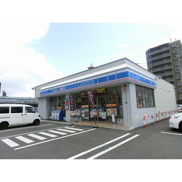 Convenience store. Lawson 95m Lawson to Sapporo Shiroishi Hondori 6-chome