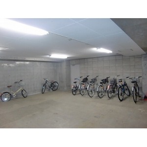 Other common areas.  ☆ Indoor bicycle parking lot ☆ 