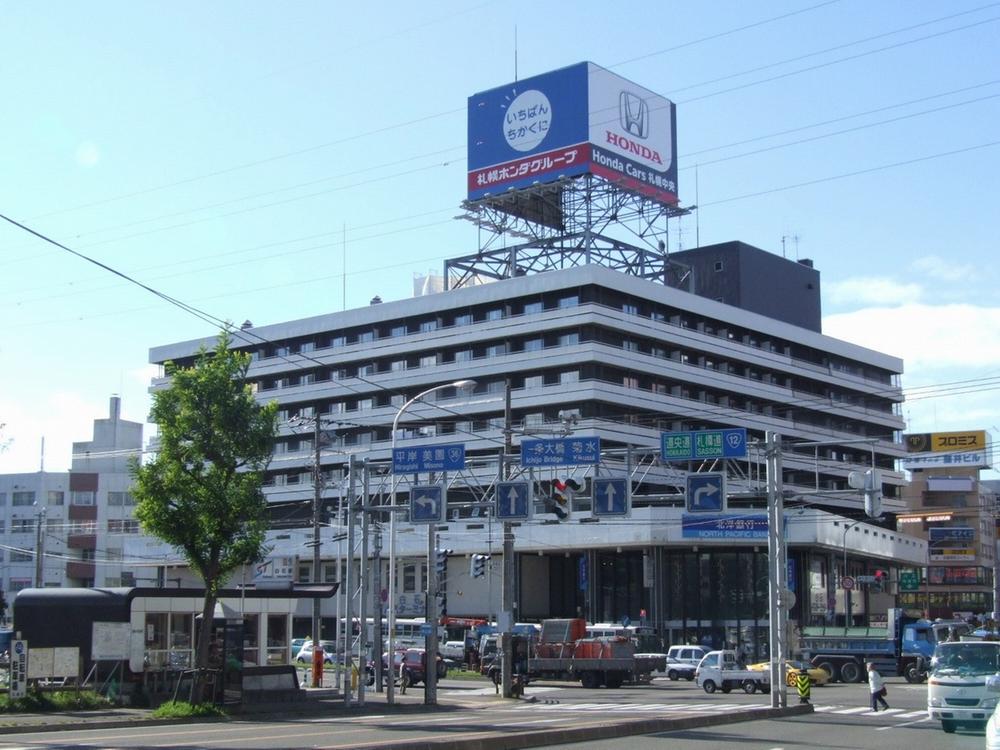 station. Subway to subway Shiraishi Station neighborhood that "Shiraishi" to the station 720m Nangodori and the annular passage intersect, Convenient facilities enrich the lives