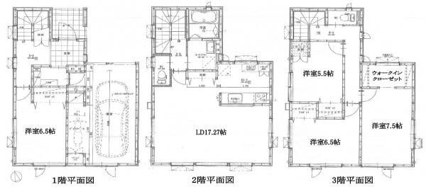 Floor plan. 35,800,000 yen, 4LDK, Land area 114.17 sq m , Building area 125.2 sq m