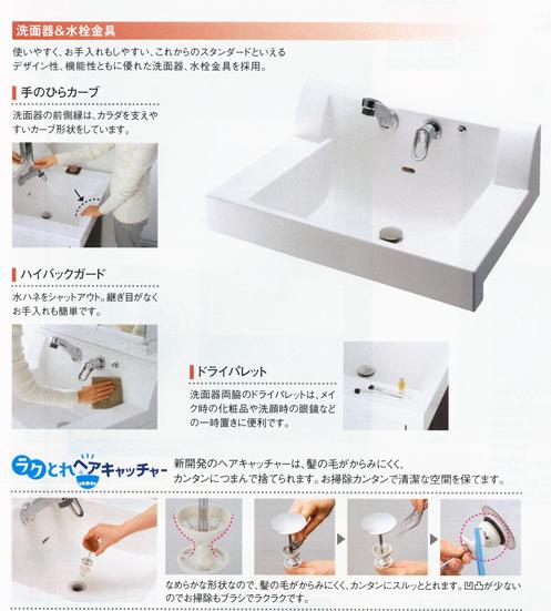 Other Equipment. Vanity specification of
