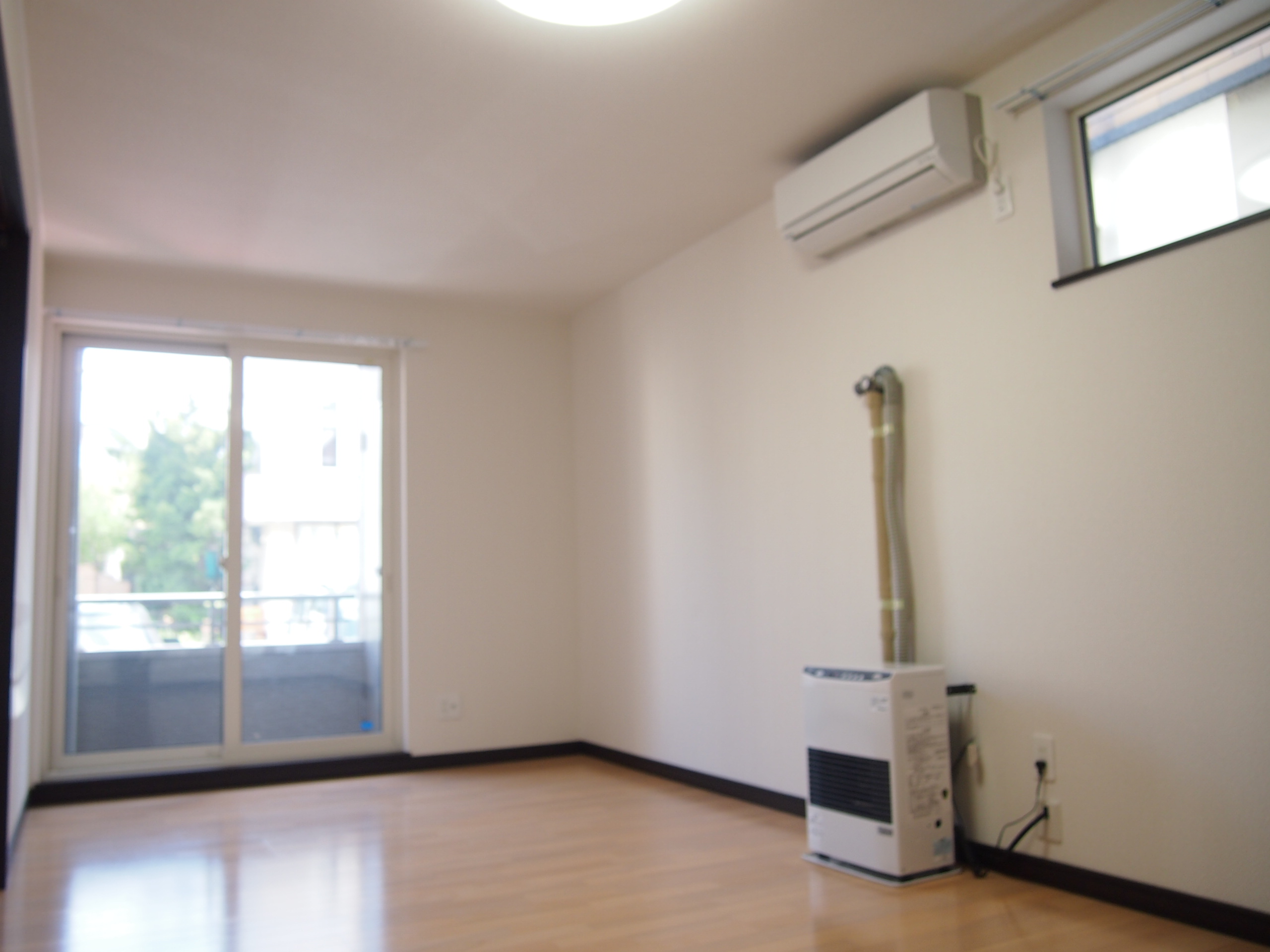 Living and room. Air conditioning and heating with a living
