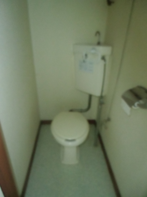 Toilet. Toilet is also wide! 