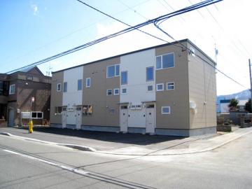 Building appearance. Beautiful appearance!