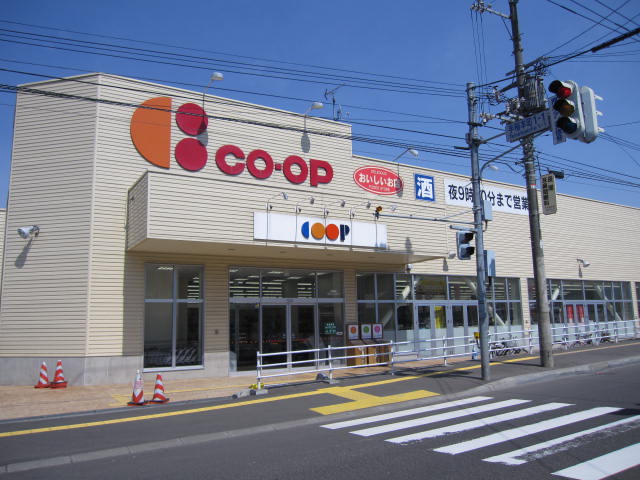 Supermarket. Co-op Teinehon cho shop (super) up to 100m