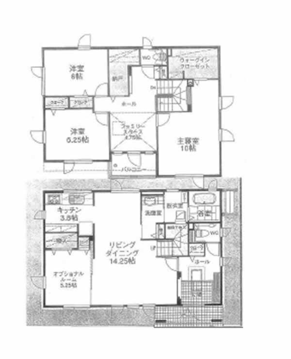 Floor plan. 24,800,000 yen, 4LDK + S (storeroom), Land area 189 sq m , Building area 131.65 sq m floor plan