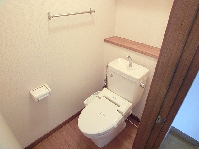 Toilet. Also comes housed in with bidet! 