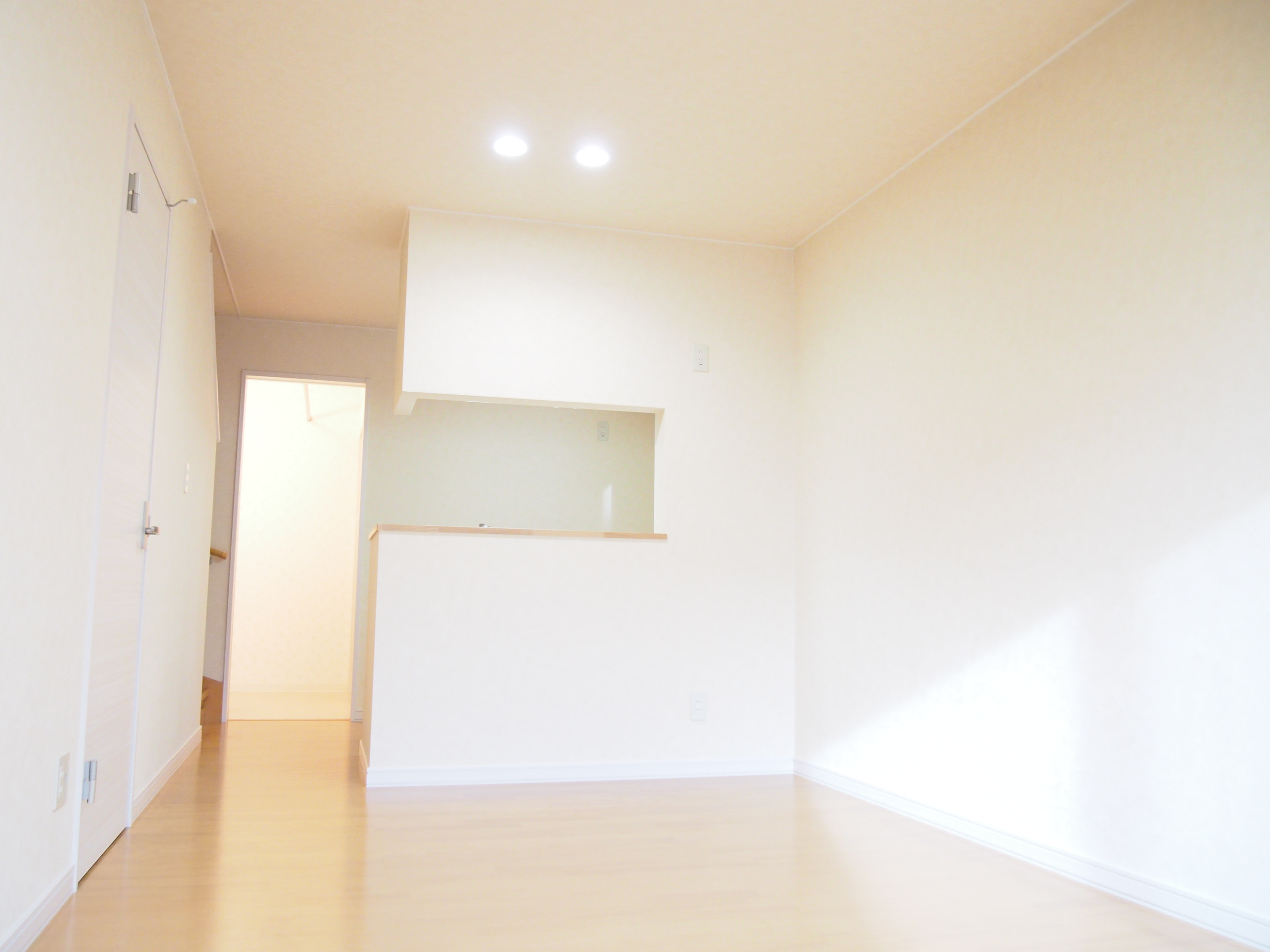 Living and room. You can enjoy cooking in the popular face-to-face kitchen