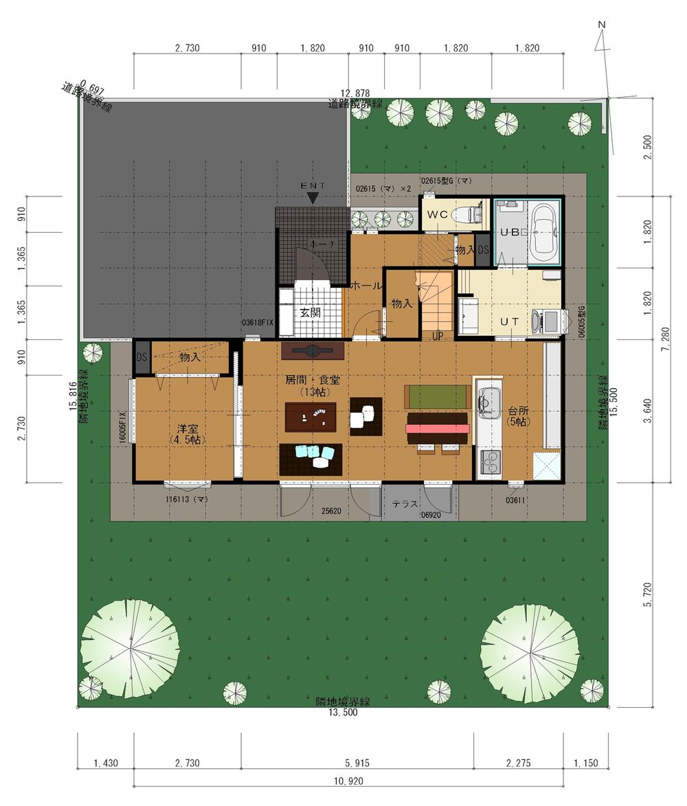 Floor plan. (L-2), Price 23,980,000 yen, 4LDK, Land area 209.34 sq m , Building area 108.27 sq m