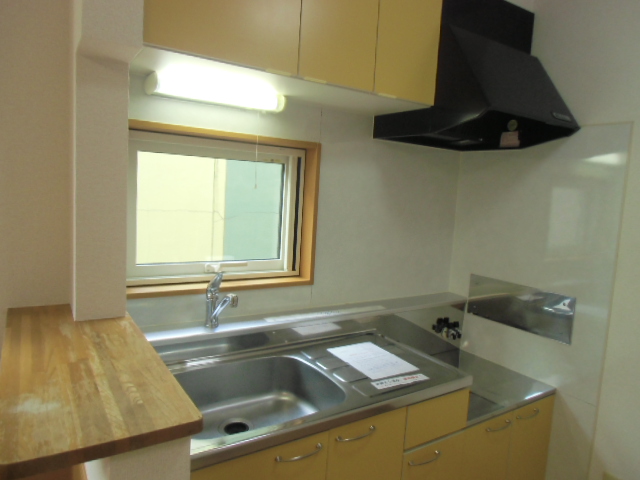 Kitchen. Effortlessly ventilation and have a window in the kitchen