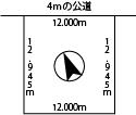 Compartment figure. Land price 6 million yen, Land area 155.34 sq m