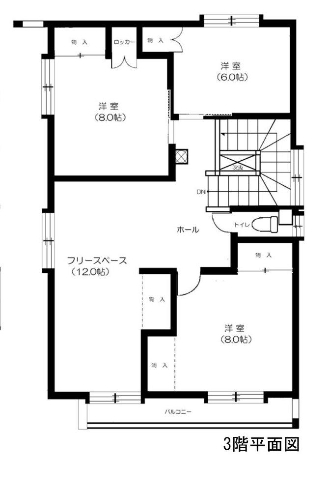 Floor plan. 12.8 million yen, 5LDK + S (storeroom), Land area 133.82 sq m , Building area 235.26 sq m