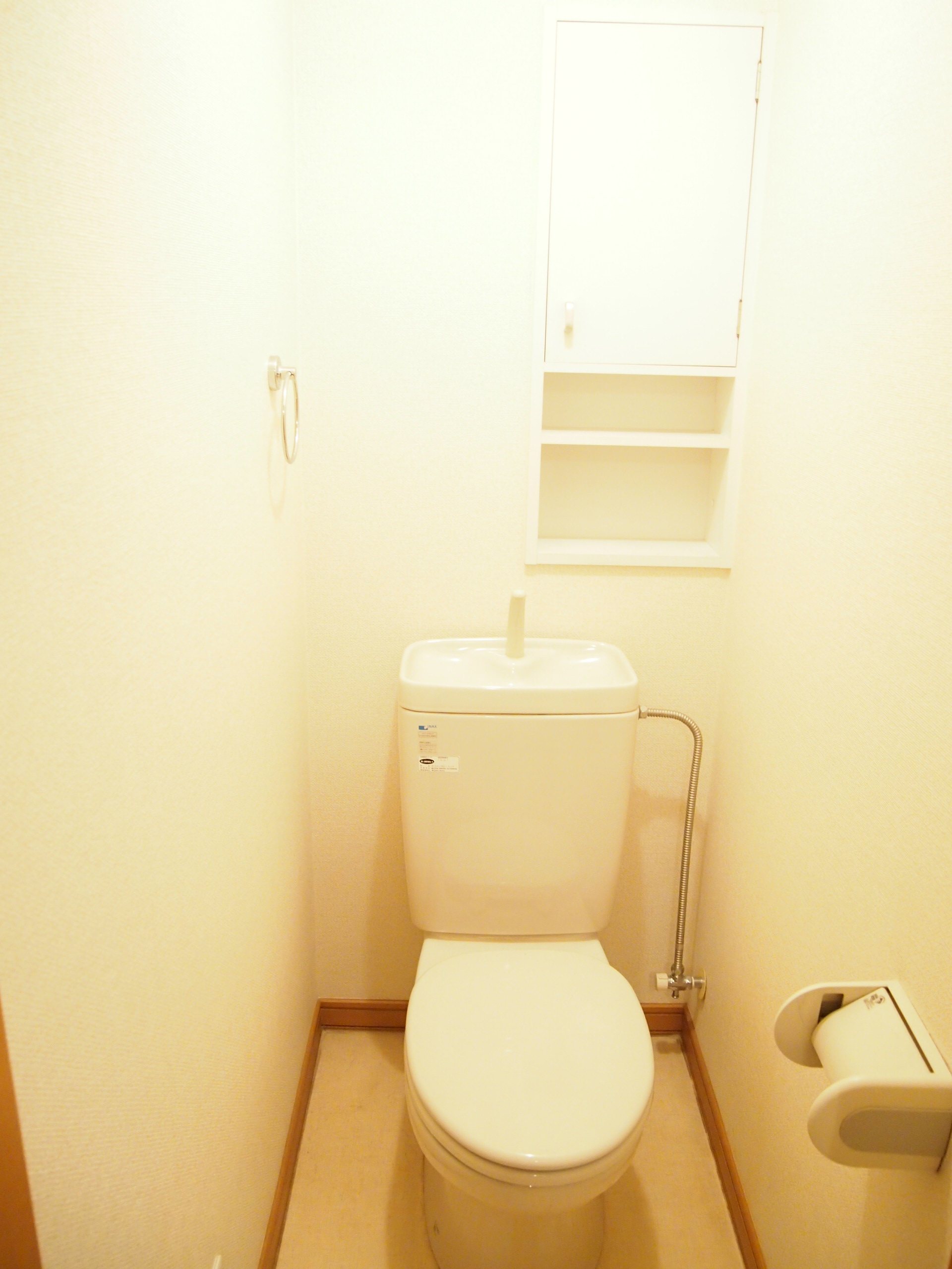 Toilet. It is a toilet with a shelf! 