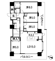 Floor: 4LDK, occupied area: 96.44 sq m, Price: 37,240,000 yen ~ 39,090,000 yen