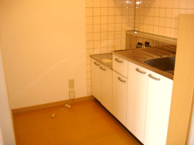 Kitchen. Bright kitchen around ヽ (^ o ^) 丿