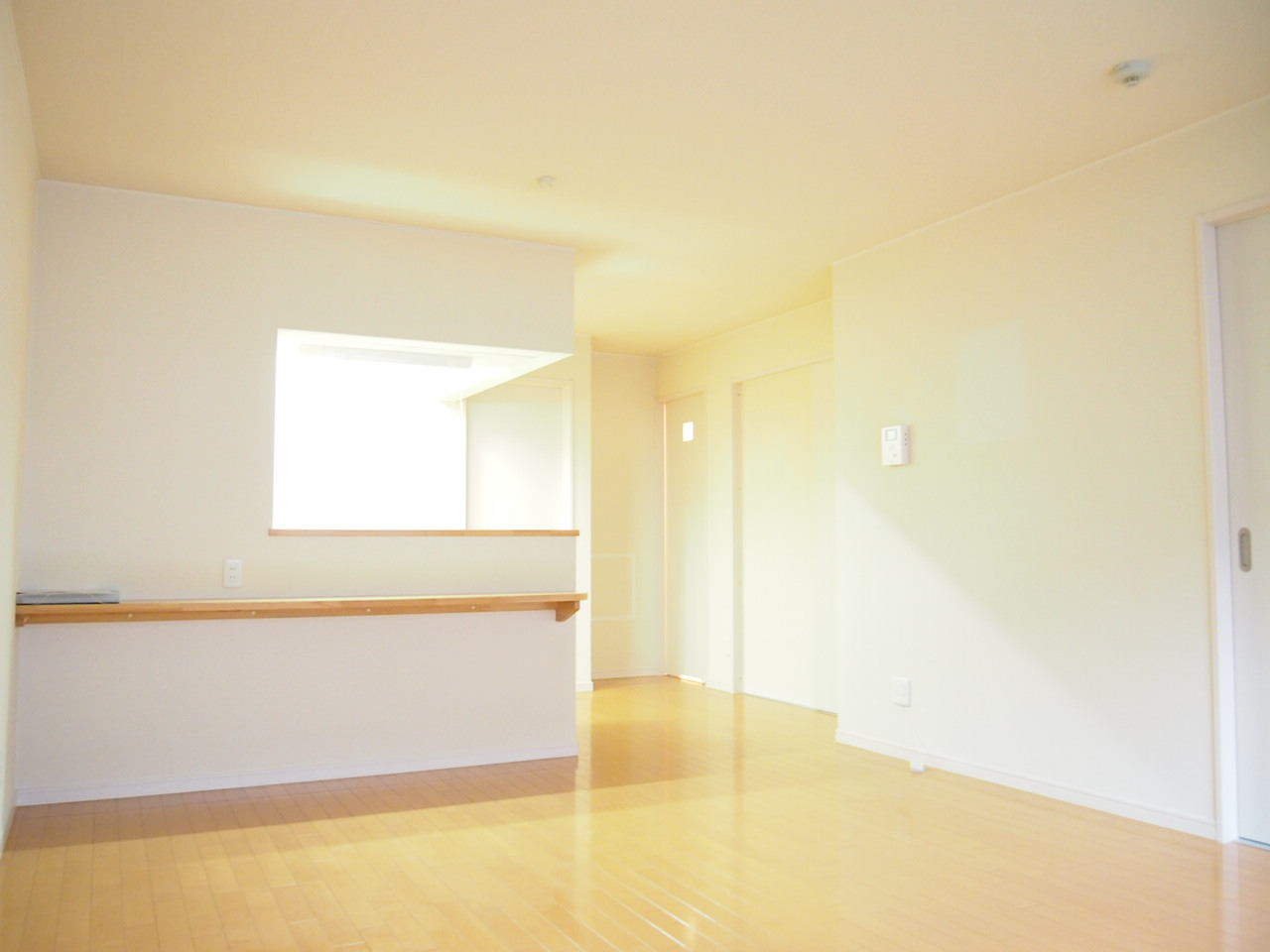 Living and room. Guests can relax in the spacious Pledge LDK15.75