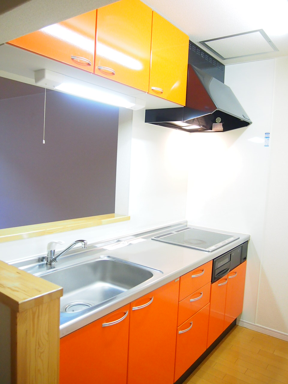 Kitchen. IH cooking heater with a kitchen is 2.5 Pledge!