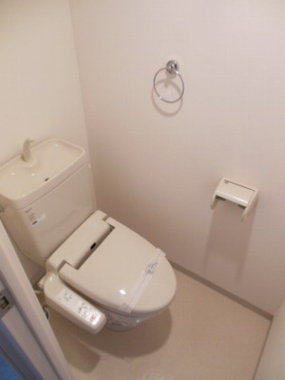 Toilet. It is comfortable with a bidet! 