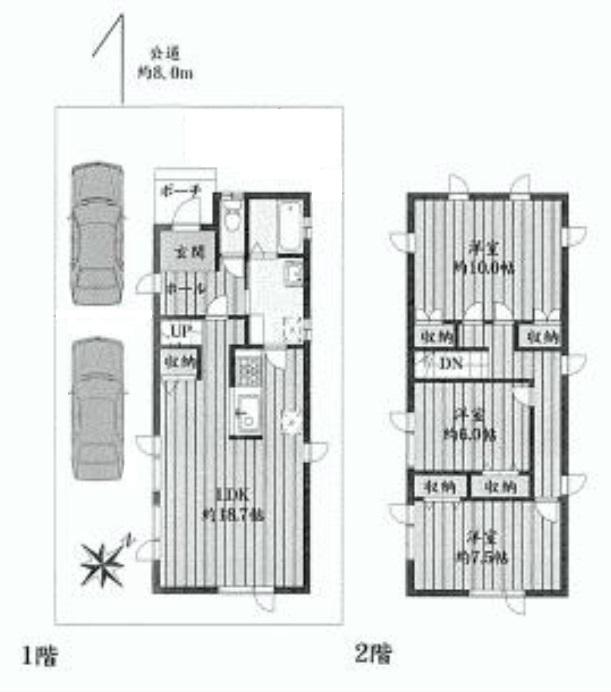 Floor plan. 17,900,000 yen, 3LDK, Land area 136.18 sq m , Building area 103.68 sq m floor plan