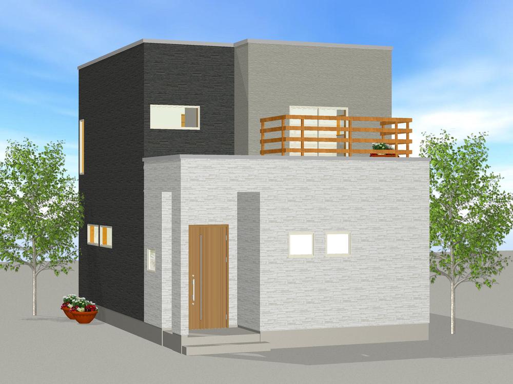 Rendering (appearance). New construction similar! ! full ・ Renovation housing! Balcony newly established! With seismic Certificate of Conformity! (Also on tax measures! ? 