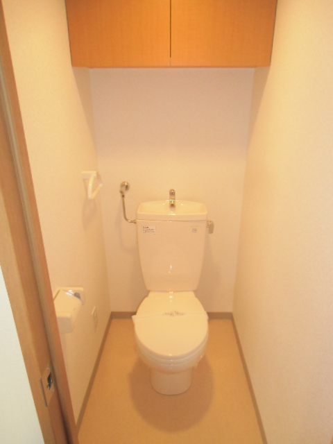 Toilet. Water around is also recommended in the spacious! 