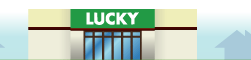 Supermarket. 340m to Lucky (super)