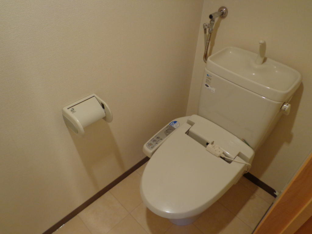 Toilet. With warm water washing toilet seat