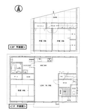 Floor plan. 12.8 million yen, 3LDK + S (storeroom), Land area 225 sq m , Building area 97.2 sq m