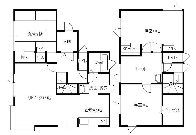 Floor plan. 17.8 million yen, 3LDK + S (storeroom), Land area 216.15 sq m , Building area 123.93 sq m