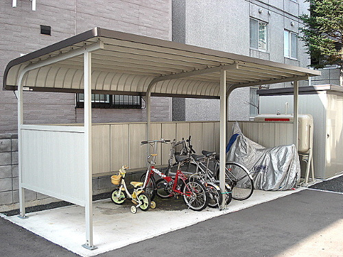 Other common areas. Bicycle-parking space